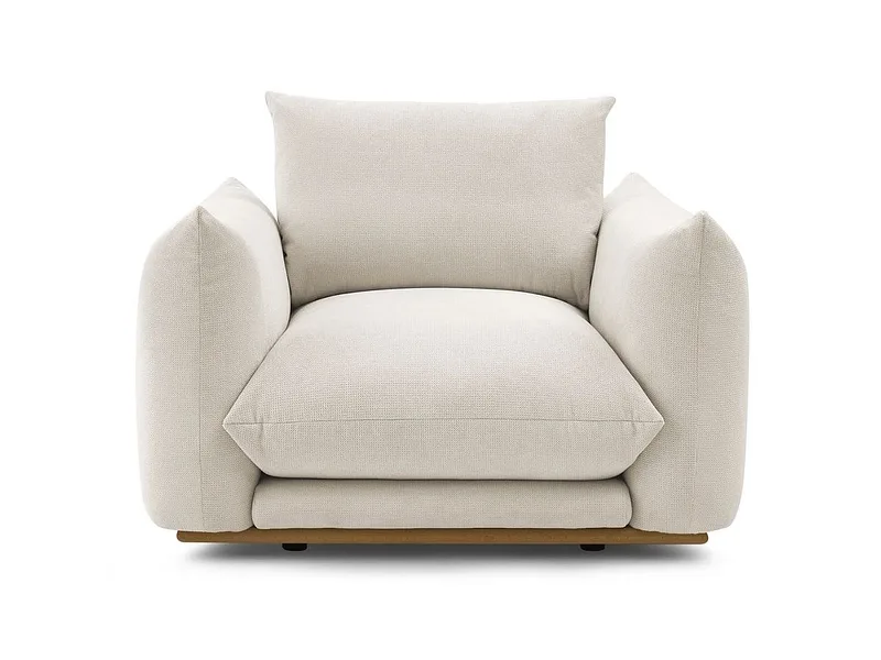 Sessel BOBOCHIC ERNEST Stoff beige