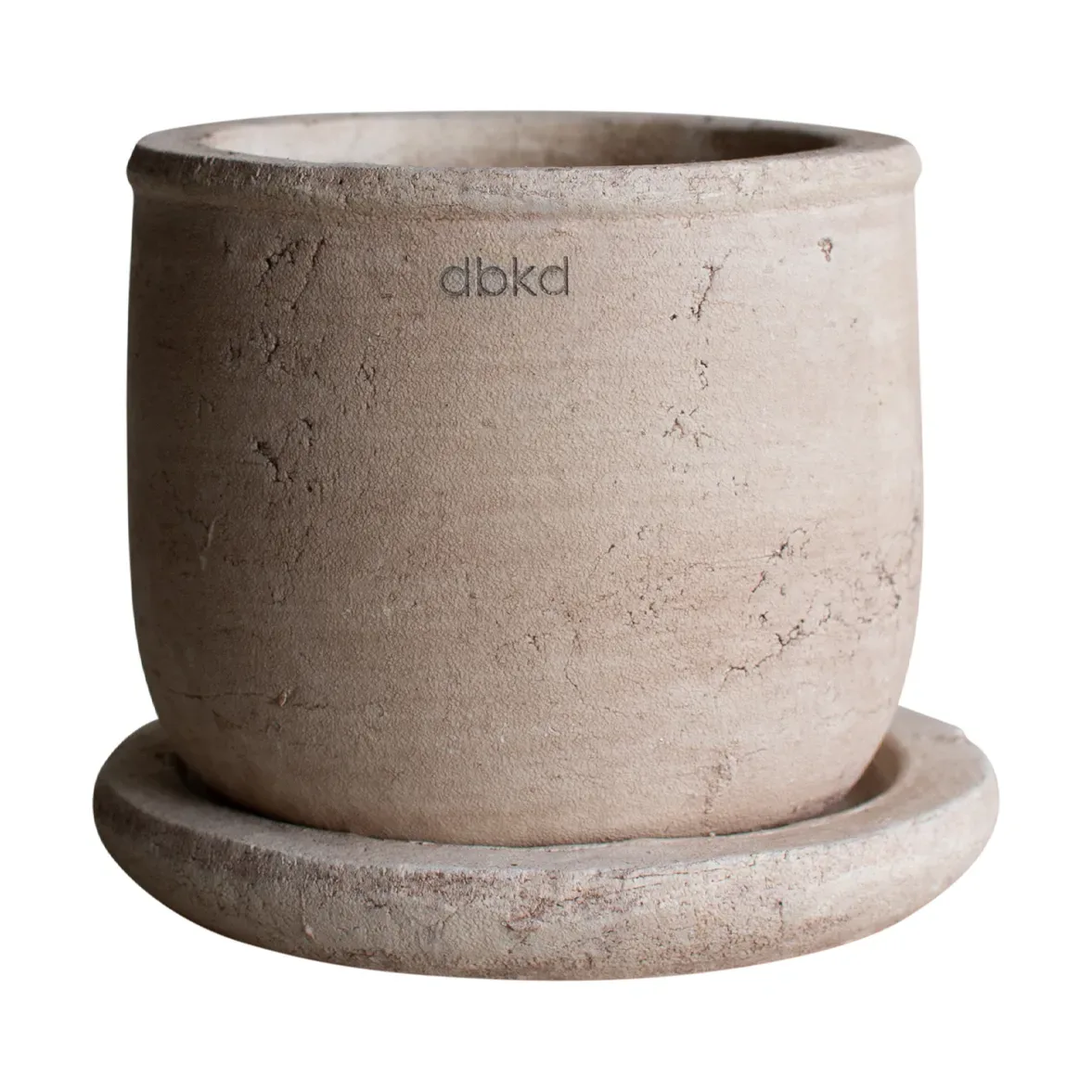 DBKD Terra Blumentopf Sand, Ø14x14 cm