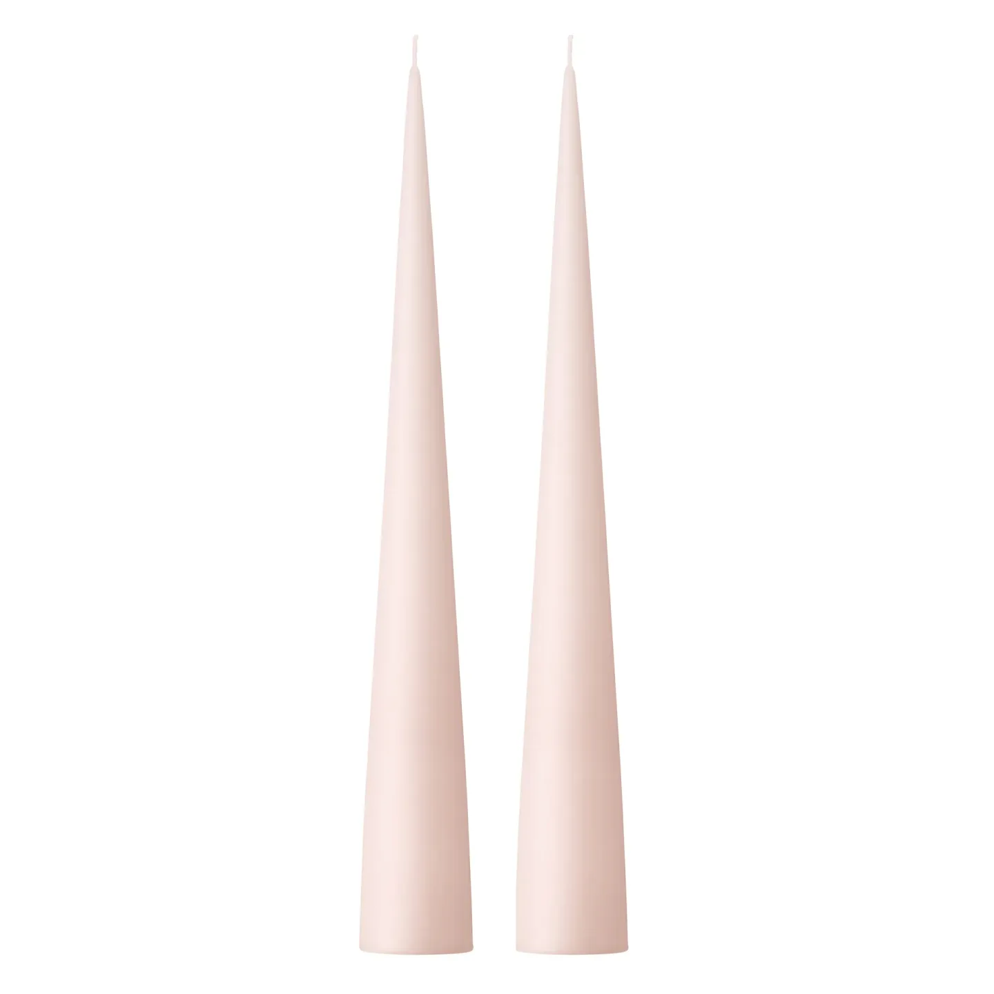 ester & erik ester & erik Kegelkerze 37cm 2er Pack matt Rosewater 51
