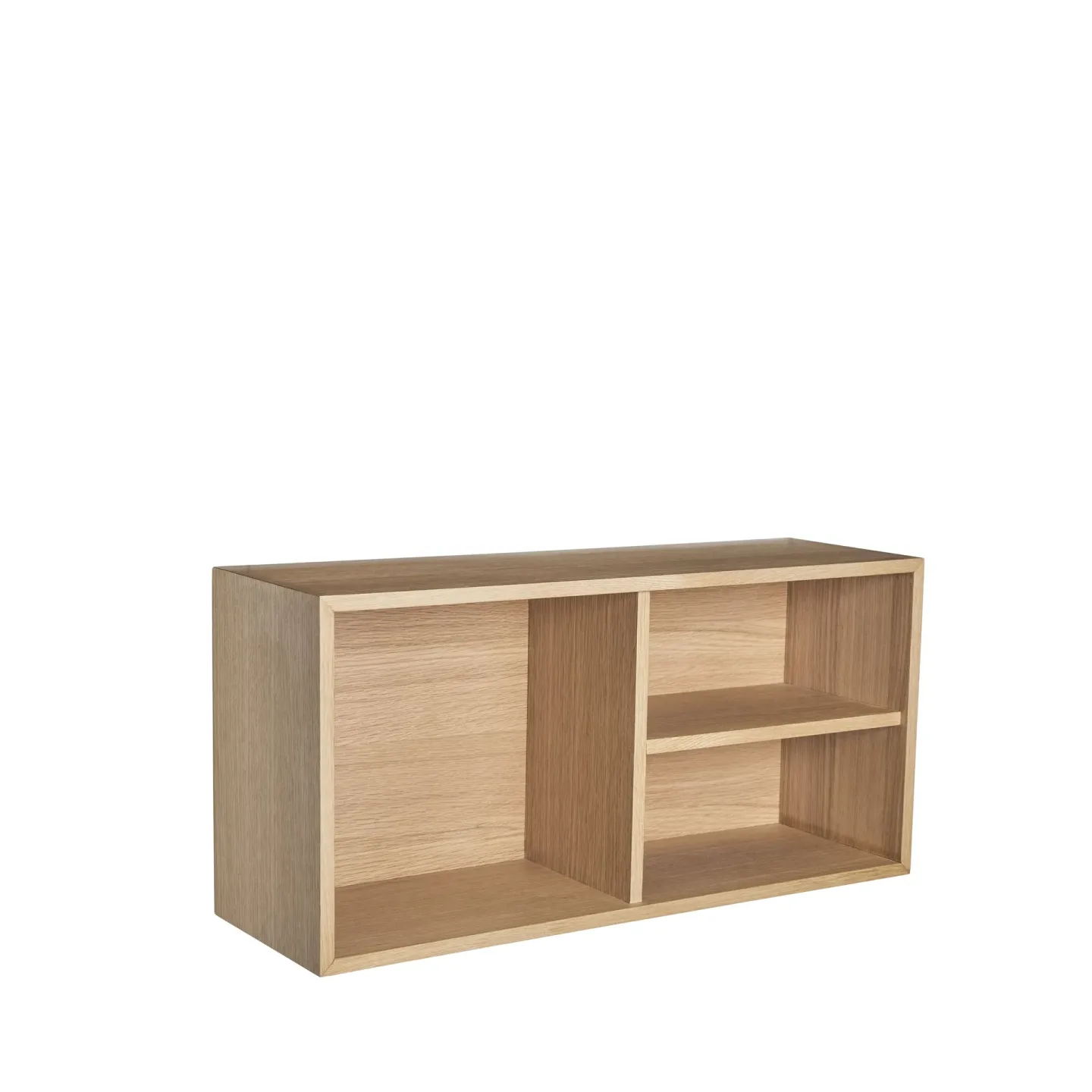 Hübsch Collect Wandregal 62x30x20 cm Natur