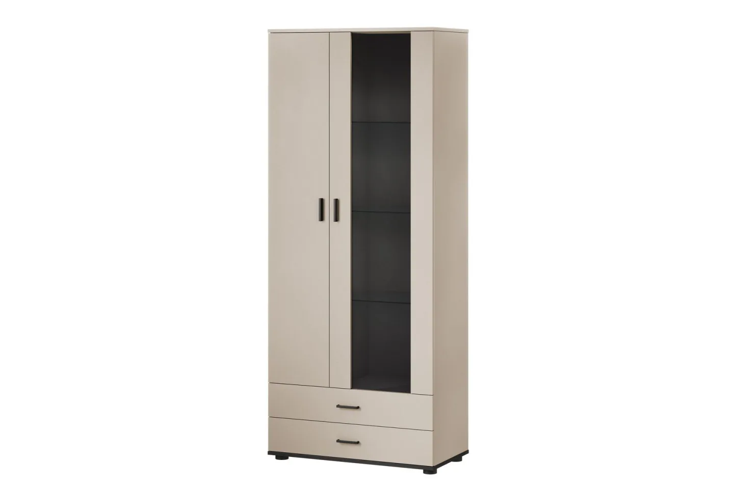 Lyrosen Vitrinskåp 80x19 cm - Beige