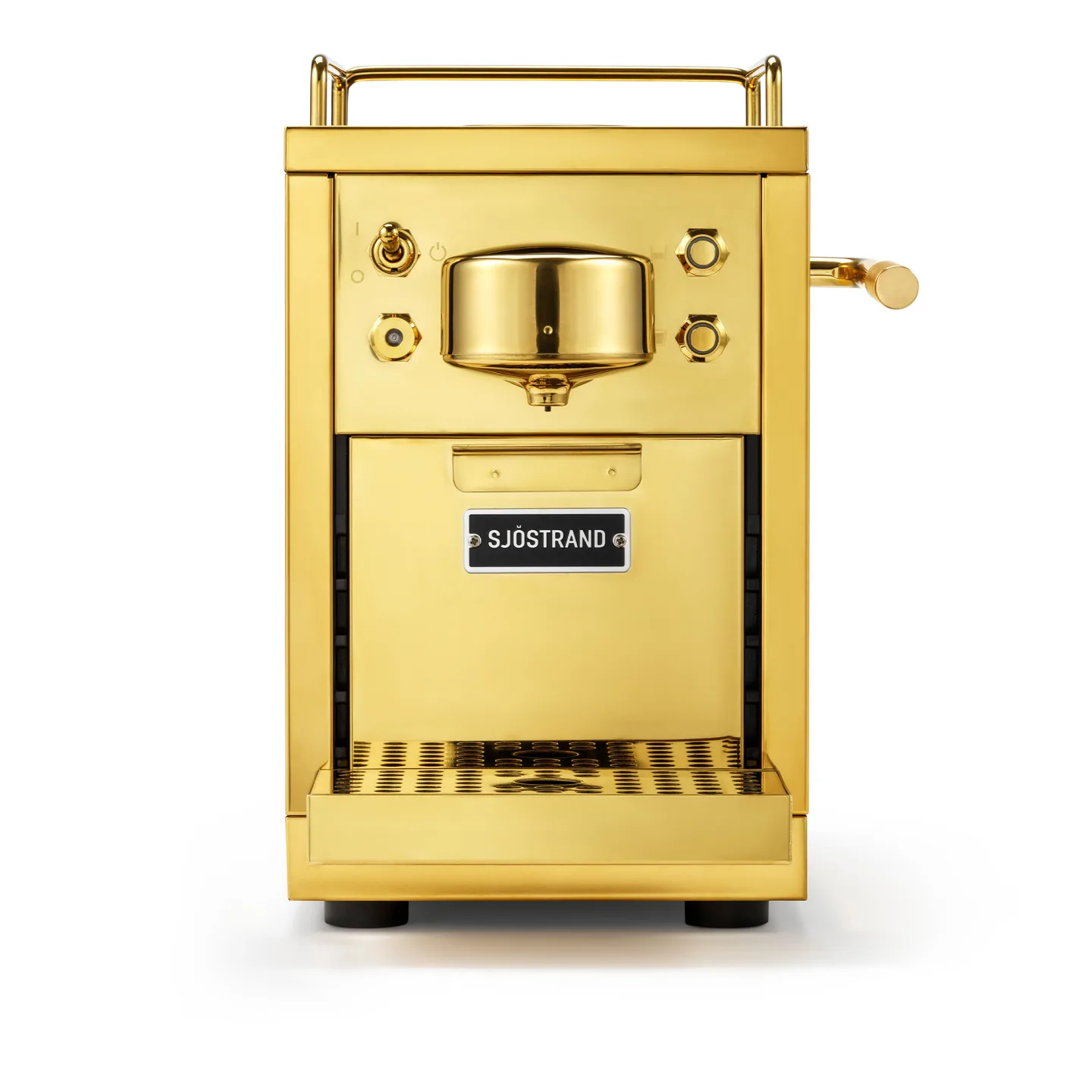 Sjöstrand Coffee - The Original 2 Capsule Machine Brass - Kaffemaskiner och kaffebryggare