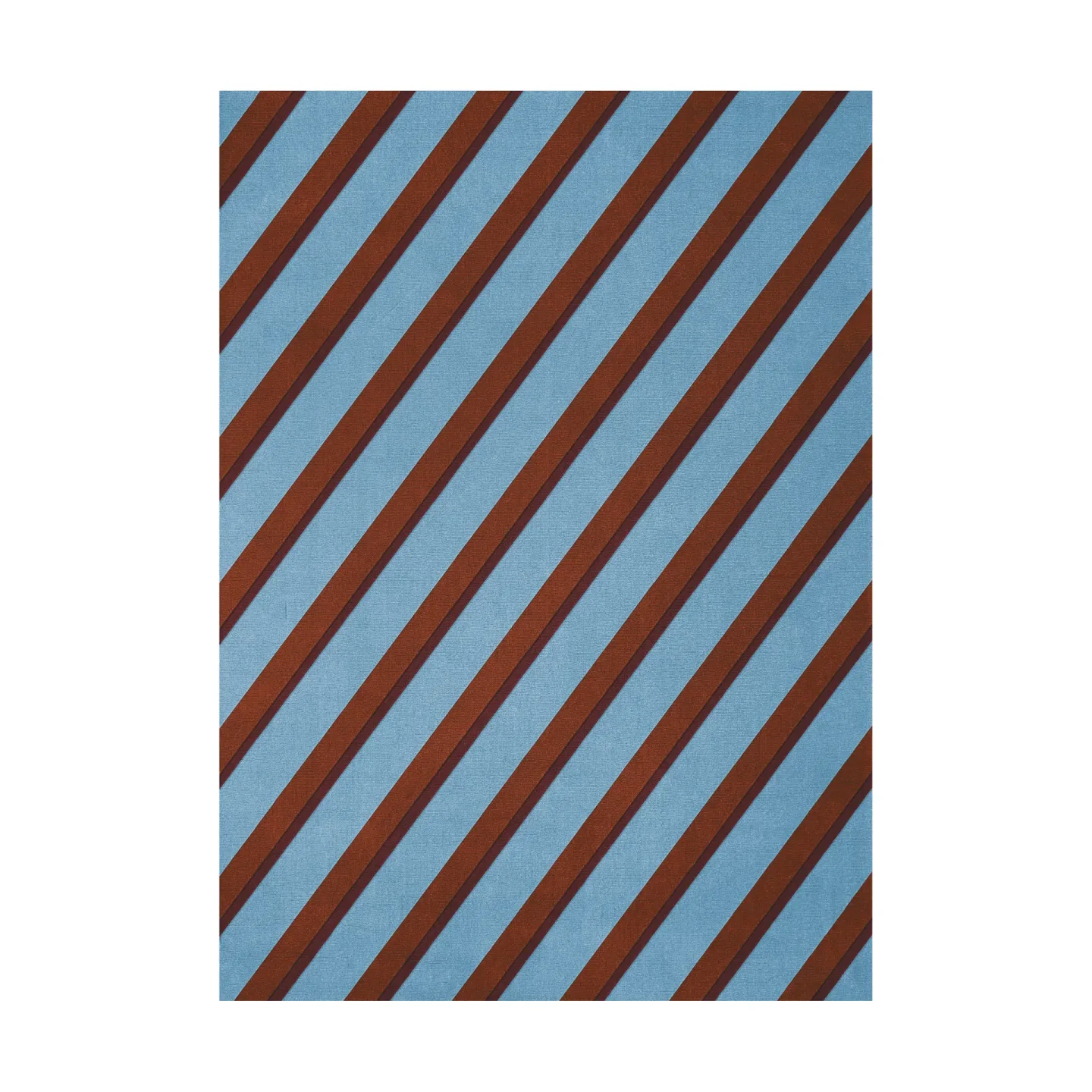 Layered Teklan Diagonal ullmatta Sky, 300x400 cm