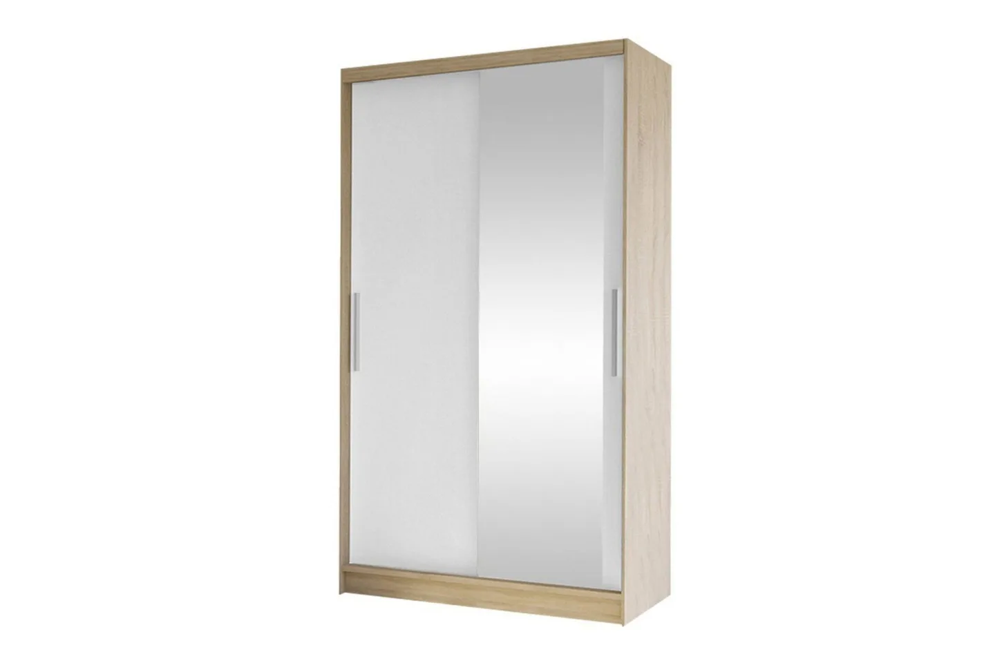 Glenmore Garderob m. Spegel White -