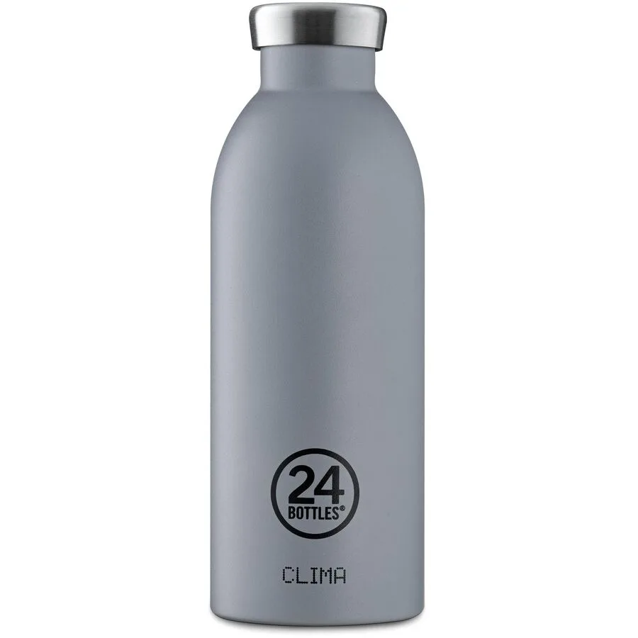 Thermosflasche 24 Bottles Grau Edelstahl 20.5 cm - Farbe: Formal Grey