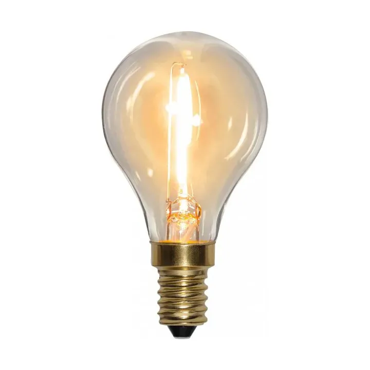 Star Trading E14 LED Globe Lichtquelle 0,8 W Transparent