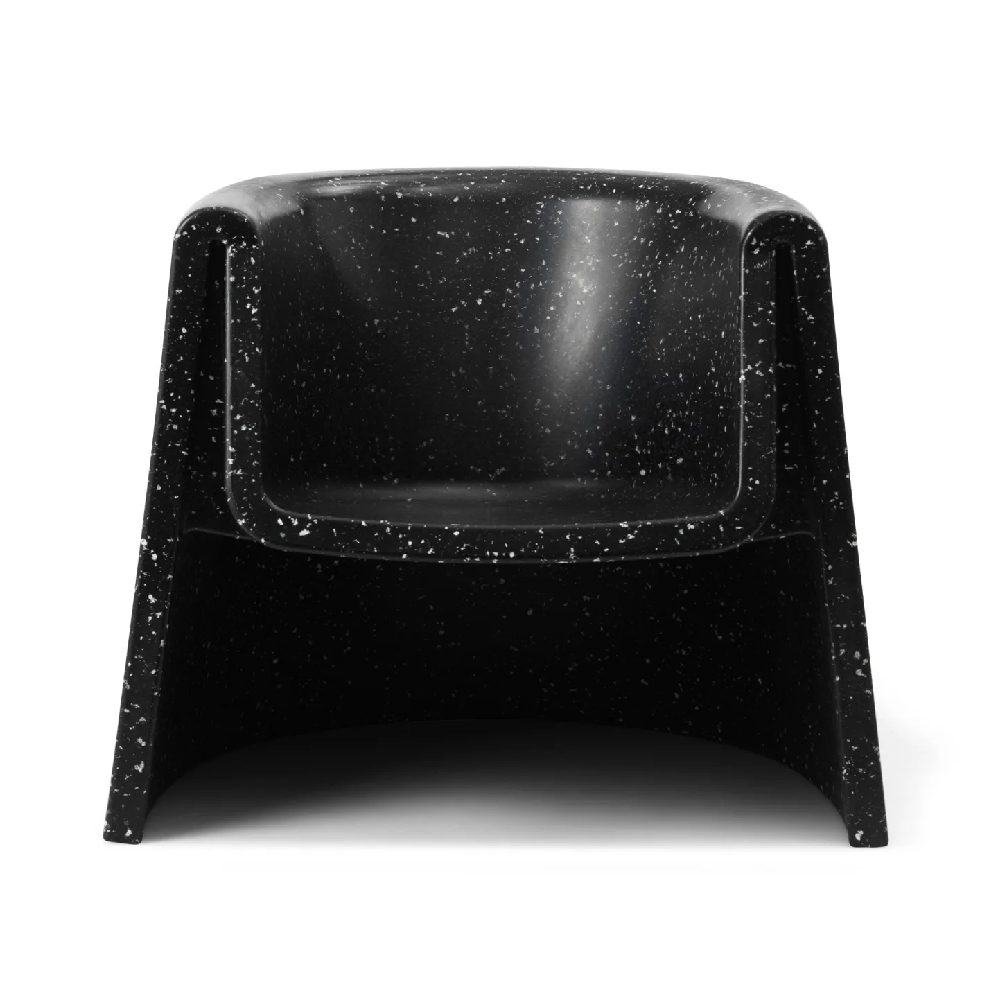 Normann Copenhagen - Bit Lounge Chair Black - Fåtöljer - Simon Legald - Svart - Plast
