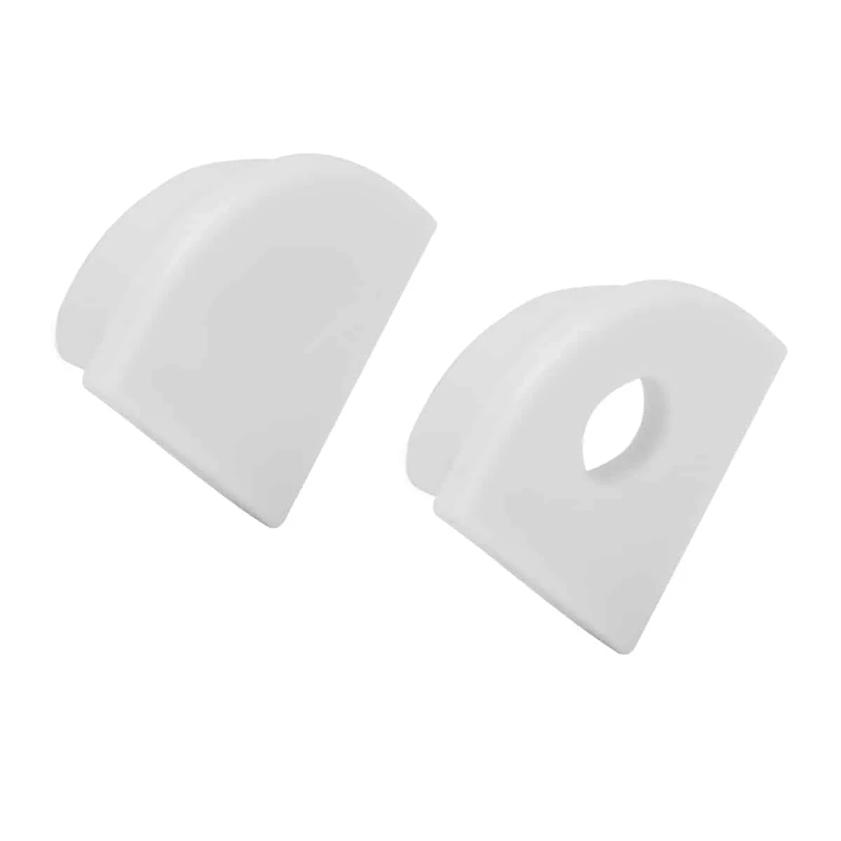 Ändavslut Pro C1 Corner Grå 2-pack