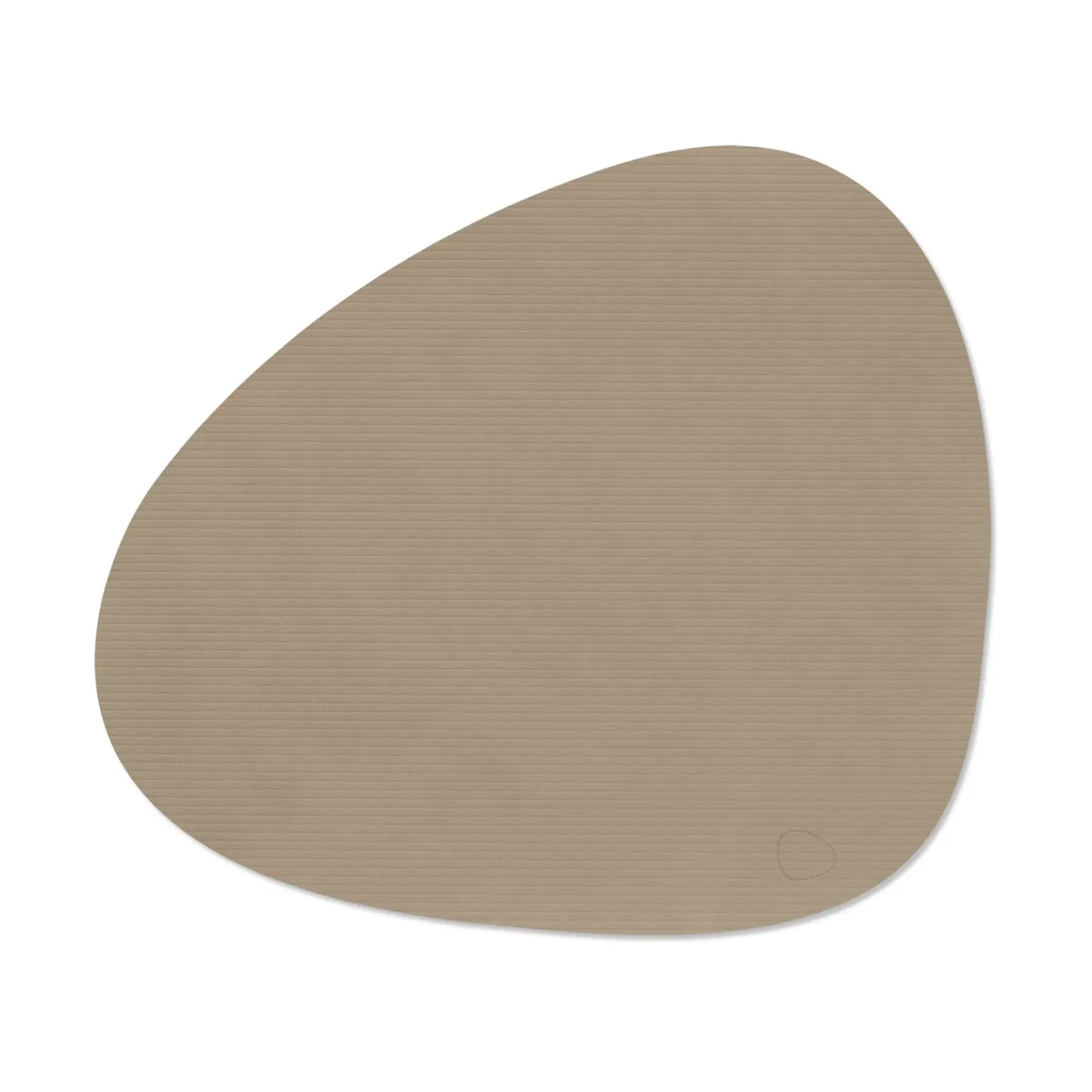 LIND DNA Corduroy Tischset curve L Clay Brown