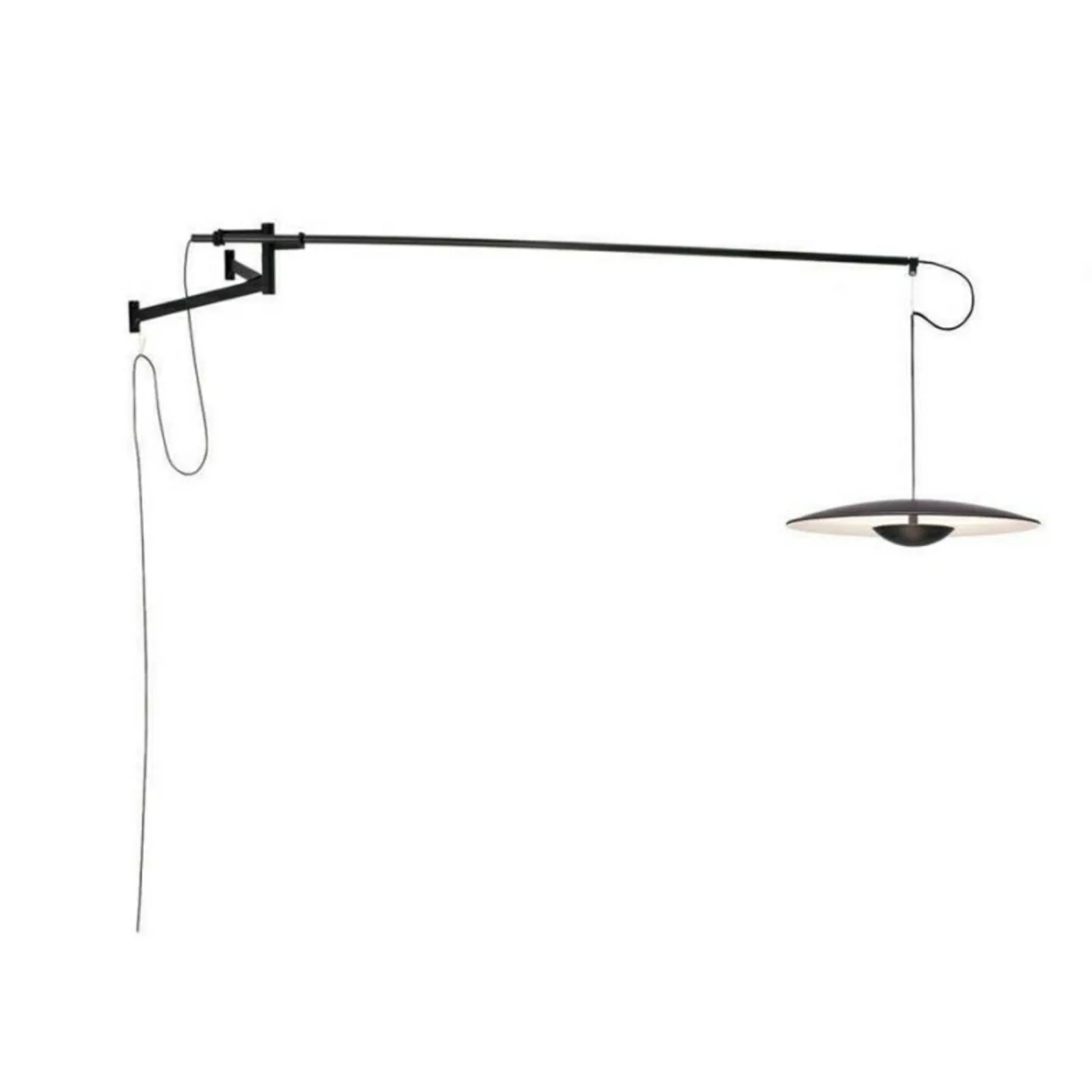 Ginger A Wandleuchte XL Wenge - Marset - Aluminium