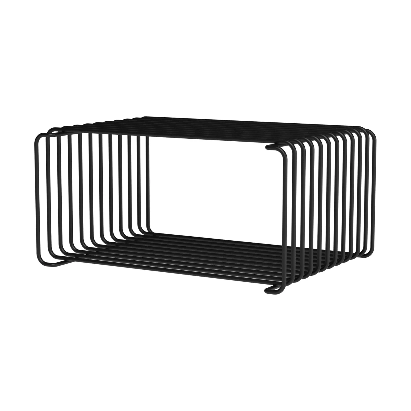 Montana Panton Wire Half Height Regal 34,8x17,2x25,7 cm Black