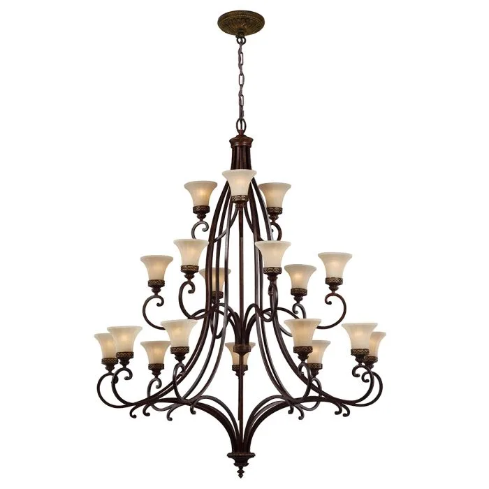 Elstead Lighting - Drawing Room Ø137 - Taklampa - Brons