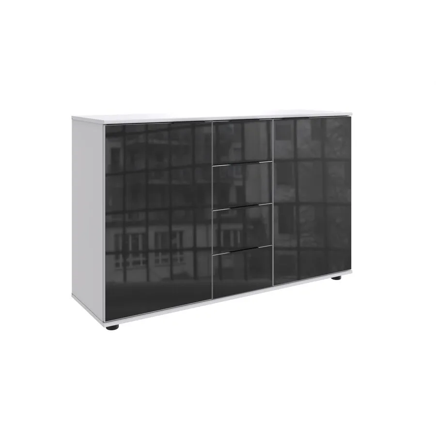 Kommode Metac Weiss Holzwerkstoff 130 cm 41 cm