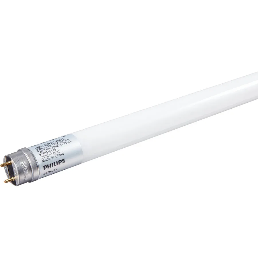 Leuchtmittel Philips Glas G13 12 W 2.8 cm - Farbe: weiss - LED - Lichtfarbe: Helles Neutralweiss - Leuchtmittel