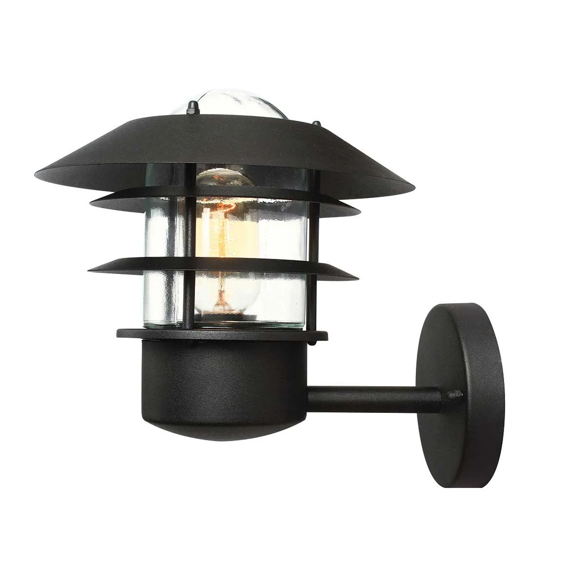 Elstead Lighting - Helsingor Ø22 - Fasadbelysning - Svart