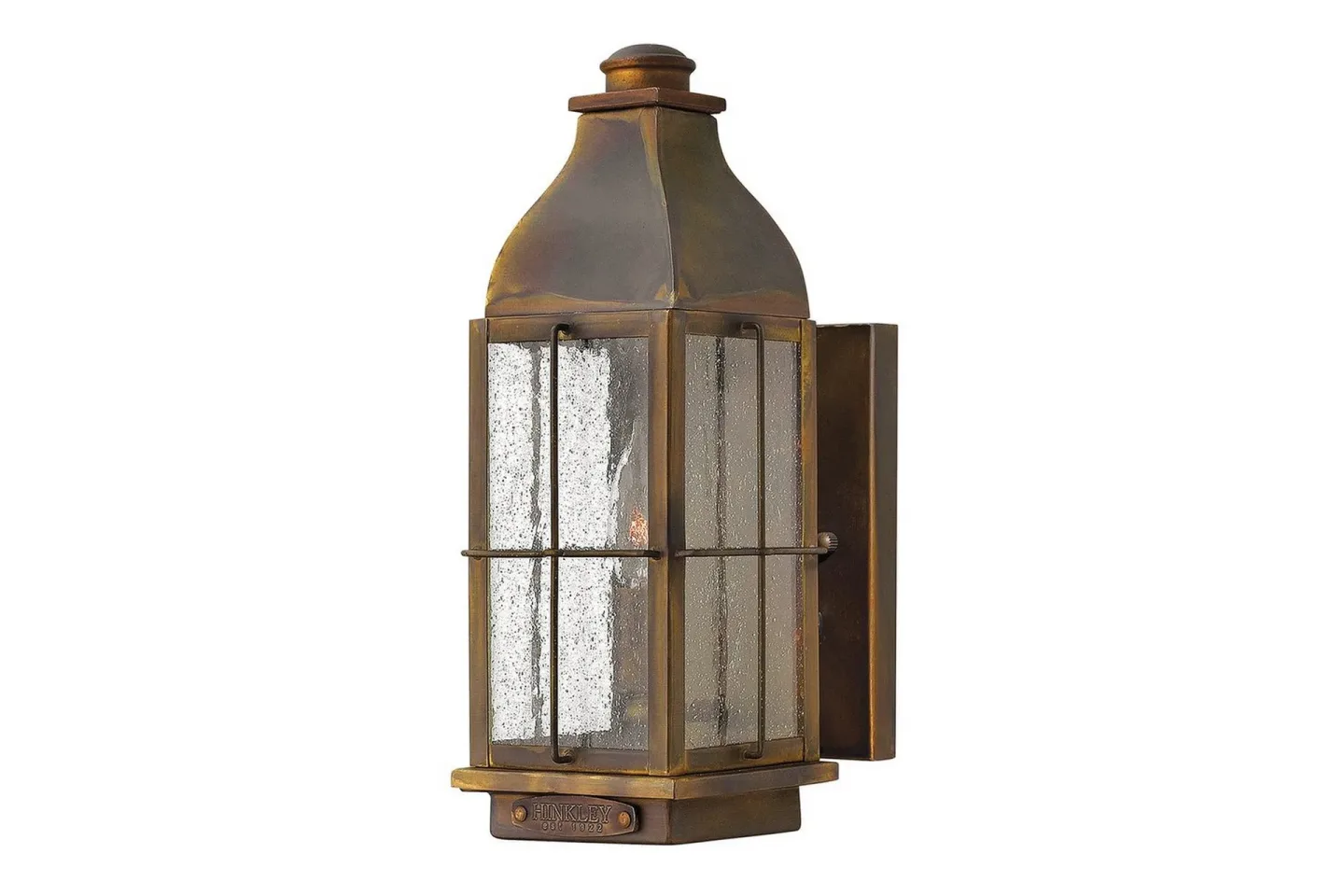 Bingham Hinkley Vägglampa utomhus - Brown