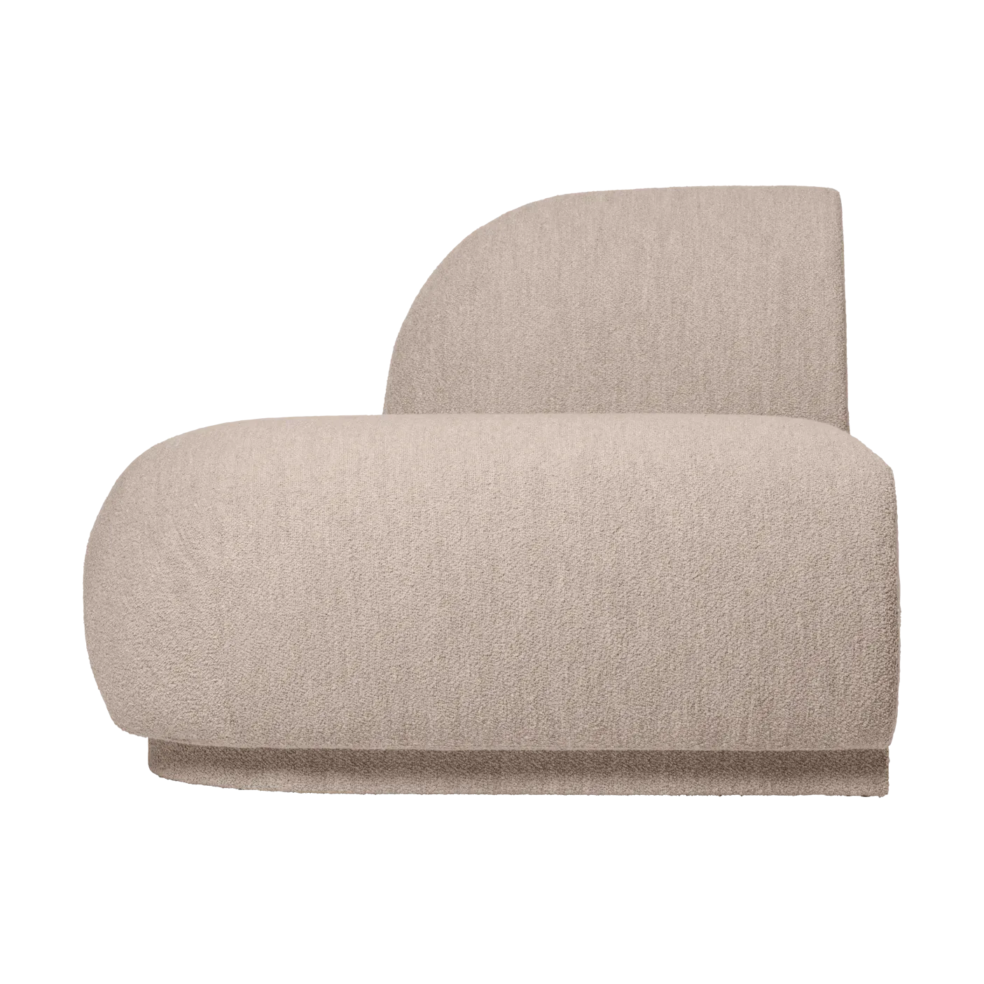 Ferm Living Rico open soffmodul L Soft bouclé-natural