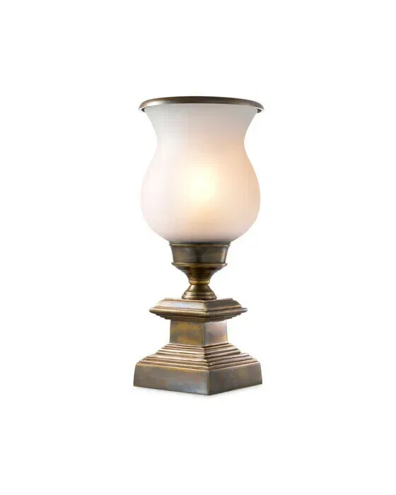 Datcha bordlampe antik messing