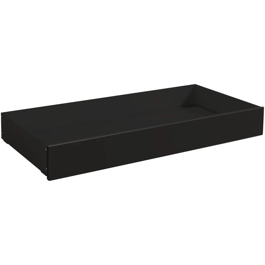 Hasena Bettschubkasten Roll-Box anthrazit Buche/MDF Massivholz B 137 T 67 cm