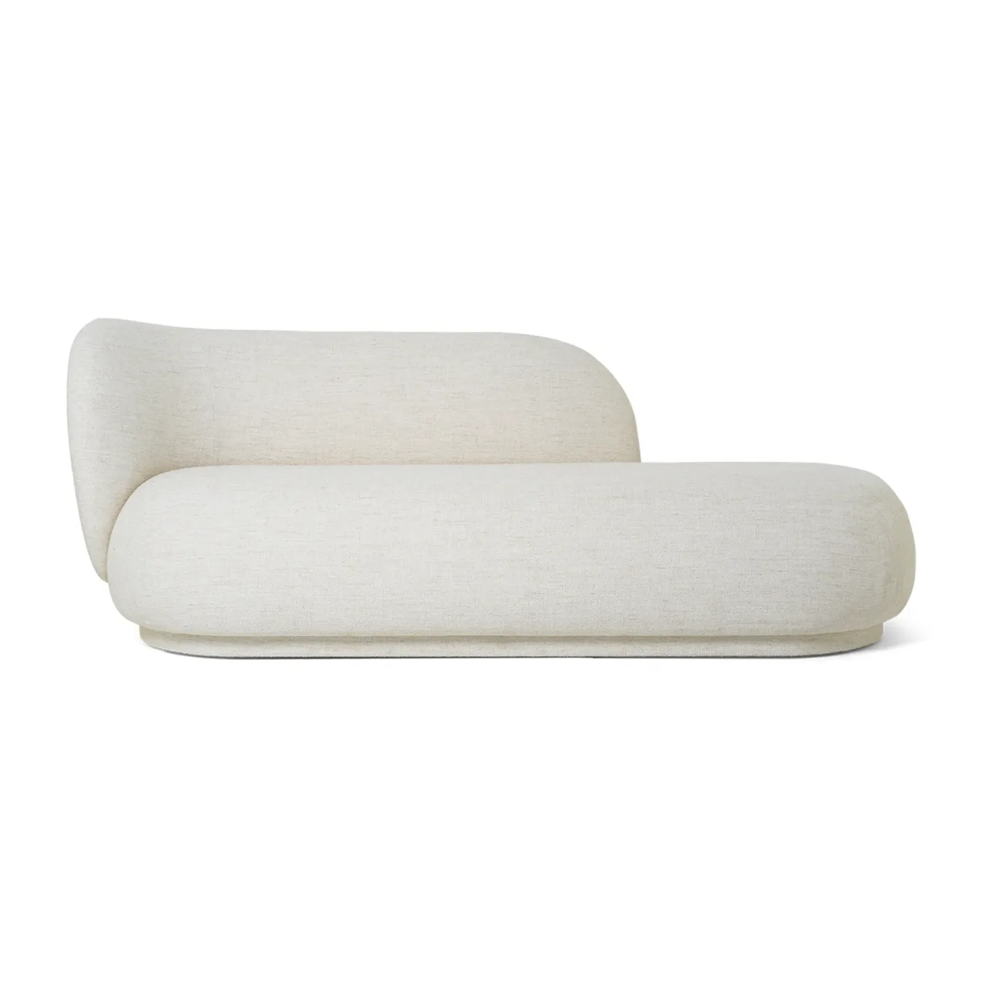 Ferm Living Rico divan schäslong bouclé vänster Offwhite