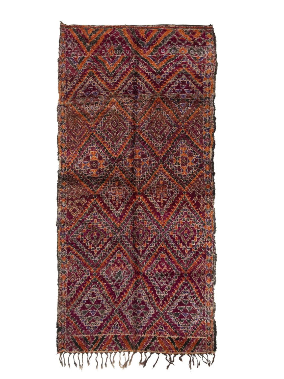 Kelim-teppe Marokkansk Azilal Special Edition 390 x 180 cm (Størrelse: 390 x 180 cm)