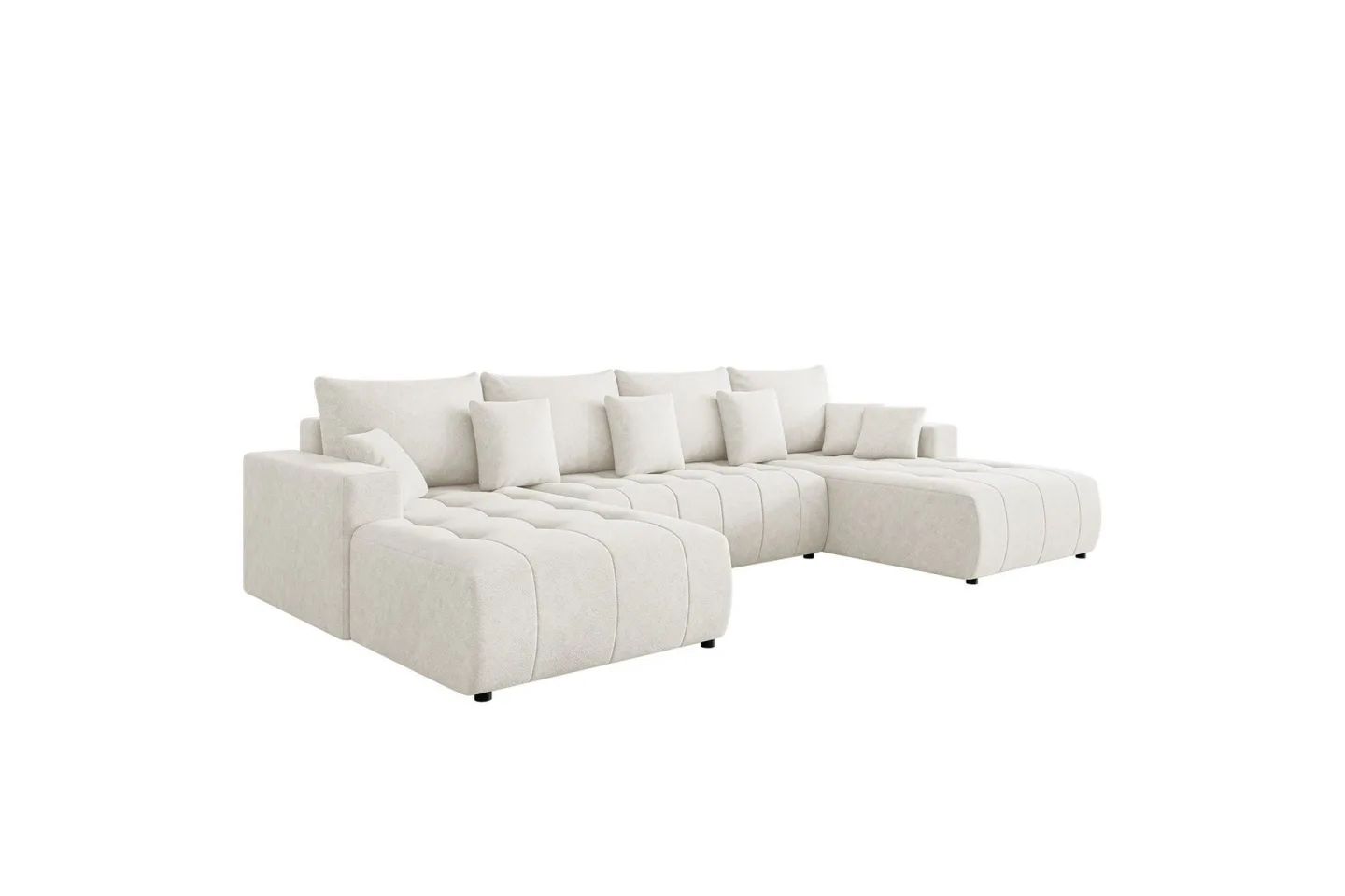 Mardon Bäddsoffa Dubbeldivan 4-sits - Vit
