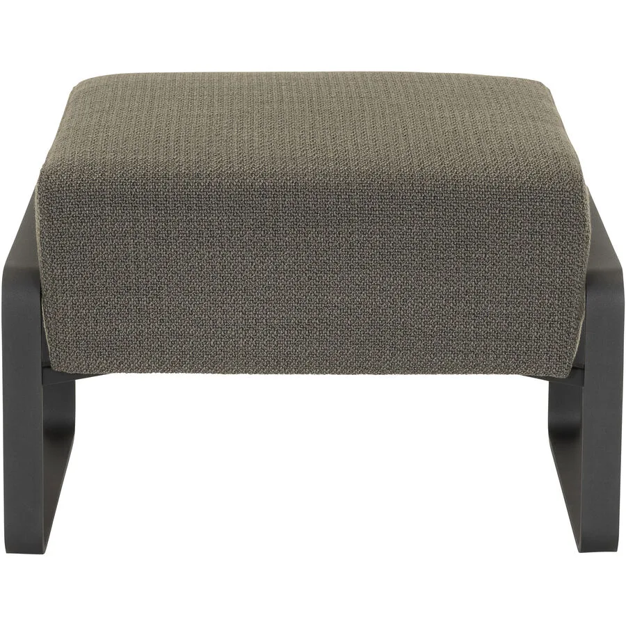 Hocker Solis stahlgrau Polyester B 64 H 42 cm