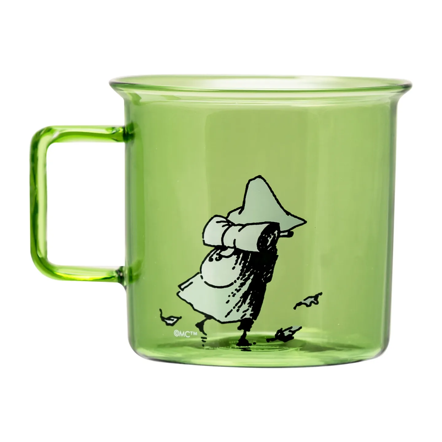 Muurla Snufkin Glastasse 35cl Grün