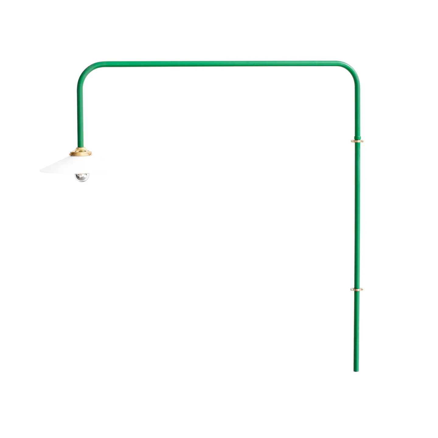 Valerie Objects - Hanging Lamp N°5 Green - Vägglampor - Muller Van Severen - Grön - Glas/Metall