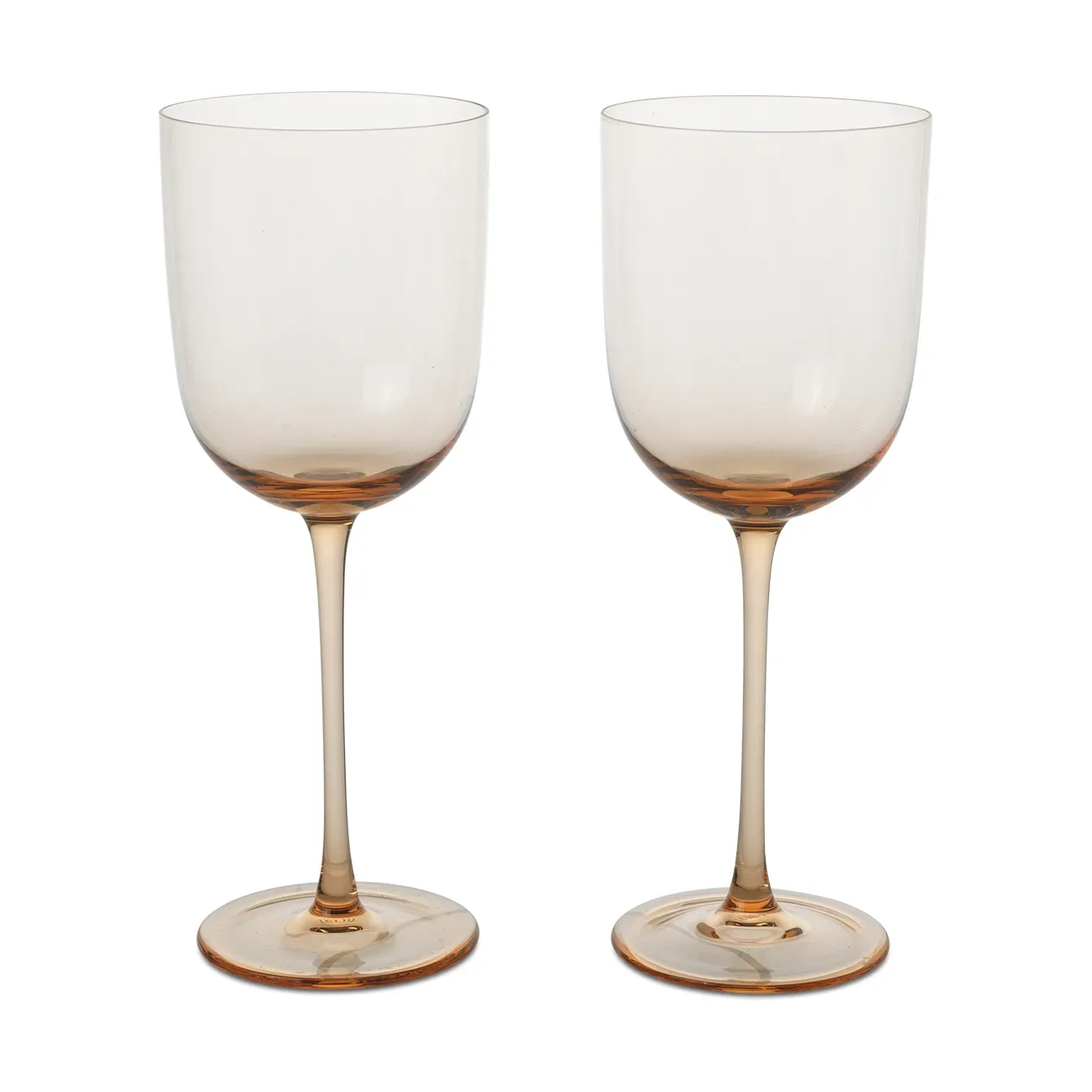 Ferm Living Host Rotweinglas 36 cl 2er-Pack Blush
