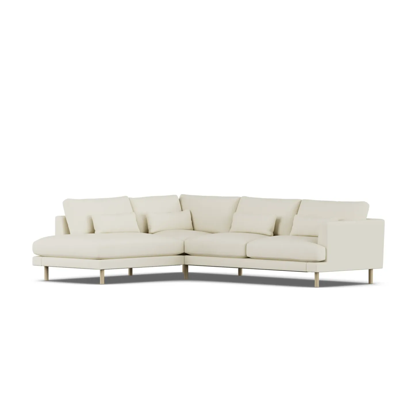 1898 Bredhult Sofa Oslo Nature 1540-Eiche weiß geölt, 3-sitzig A2