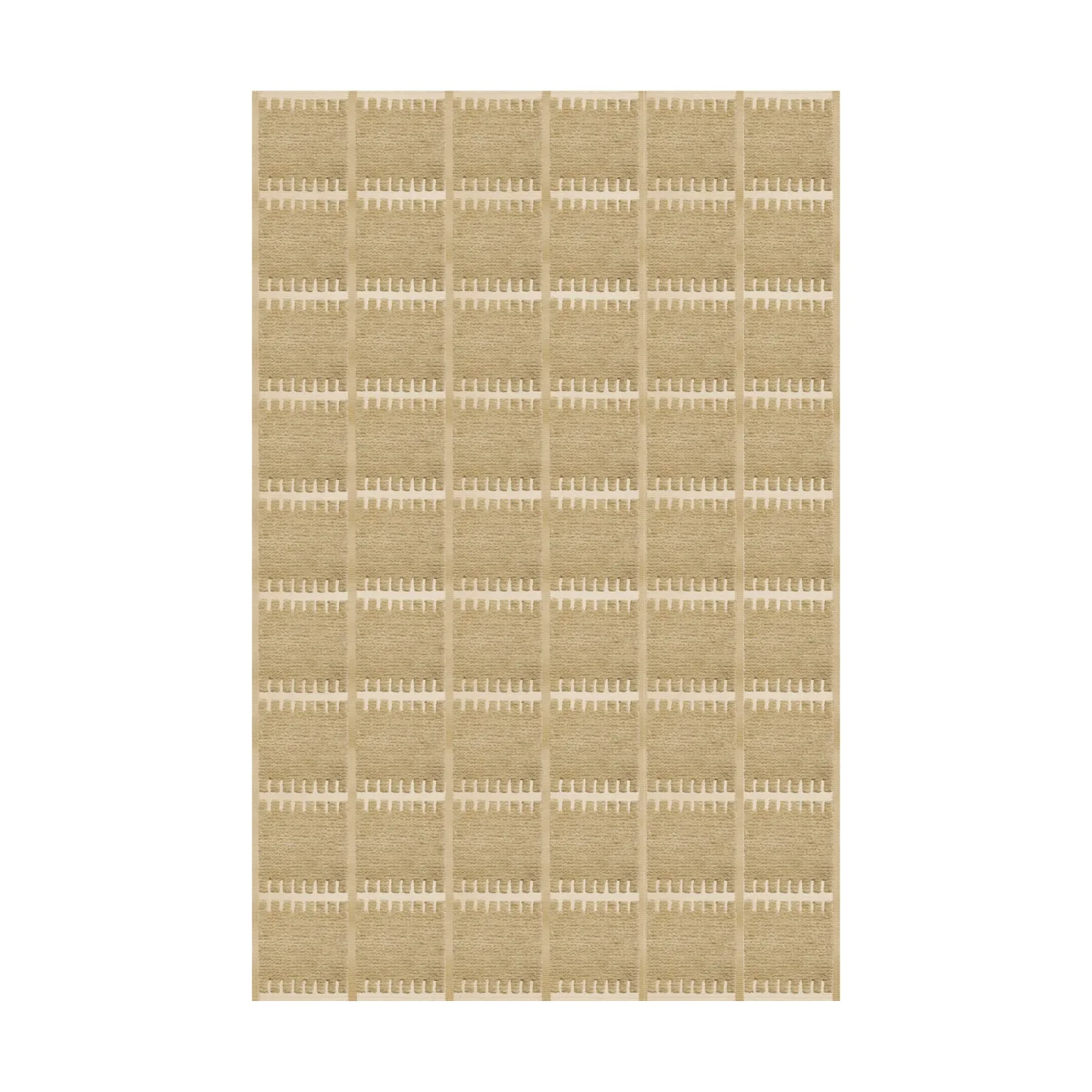 Layered Lilly Wollteppich Mustard, 200x300 cm