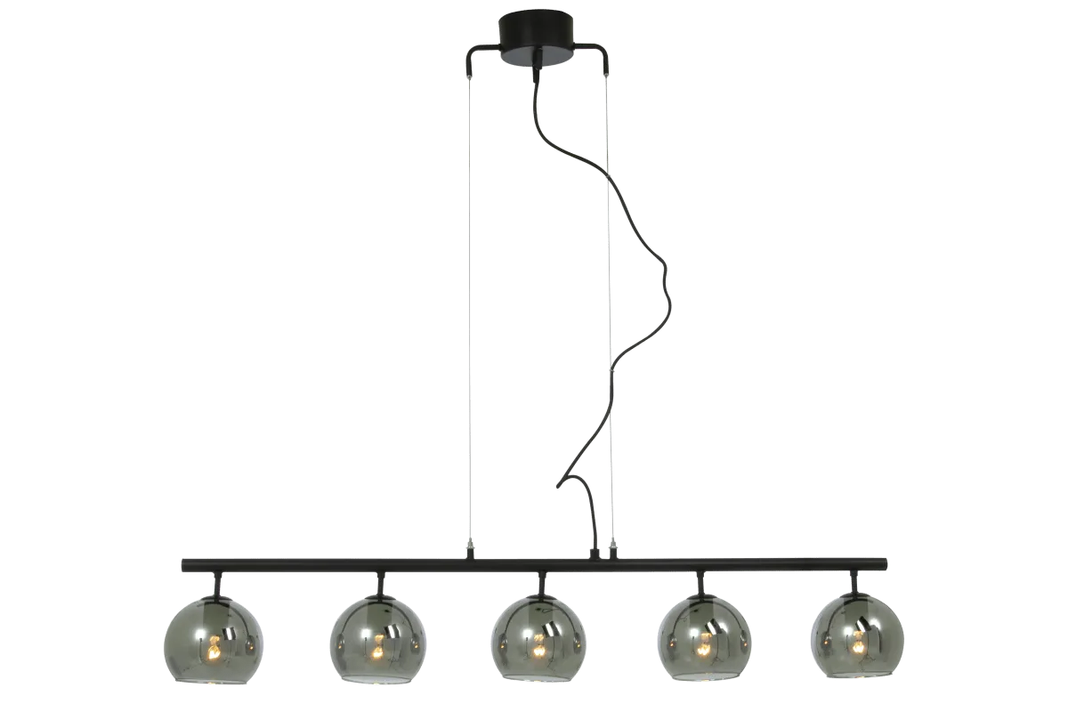 Aneta Lighting - Atom 114cm - Taklampa - Rökgrå