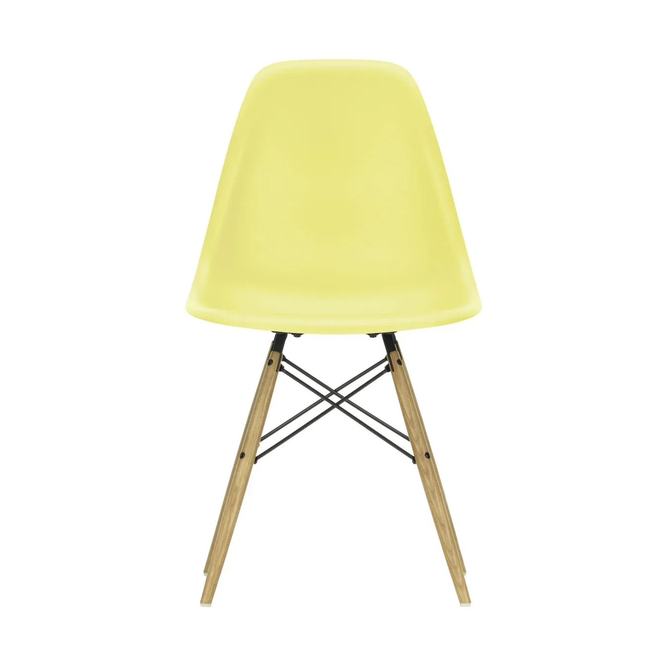 Vitra Eames Plastic Side Chair RE DSW stol 92 citron-ash