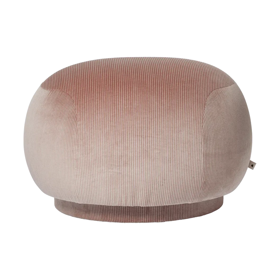 Ferm Living Rico pouf Sitzpuff Devoré Velvet-blush
