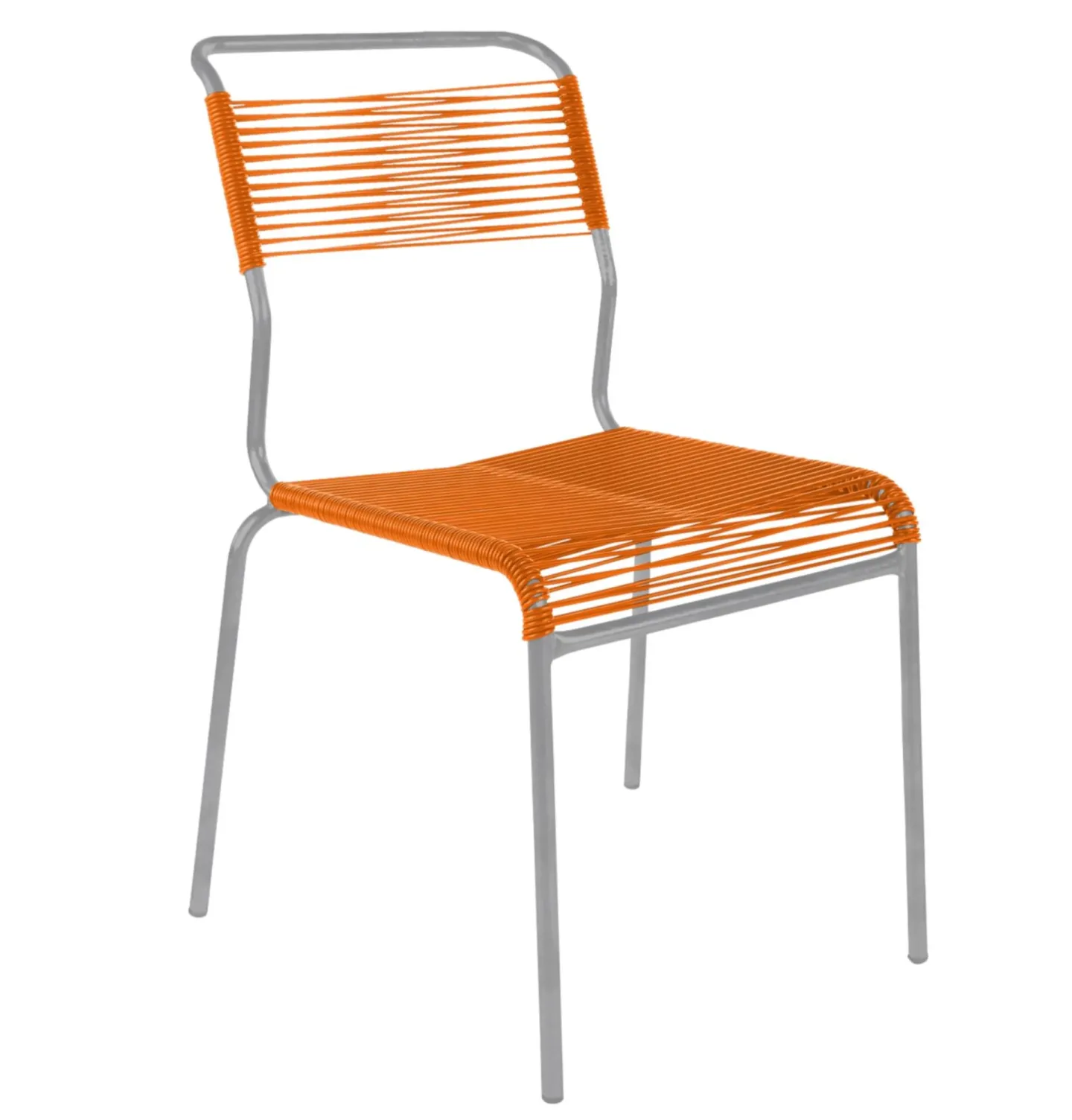 Schaffner Spaghetti-Stuhl Säntis Orange | Schubiger Möbel