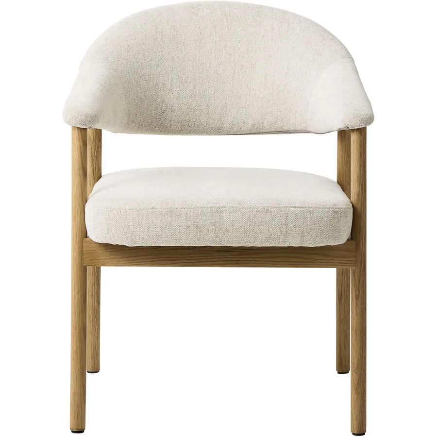 Stuhl 2er-Set Etan Nature Polyester/Holz
