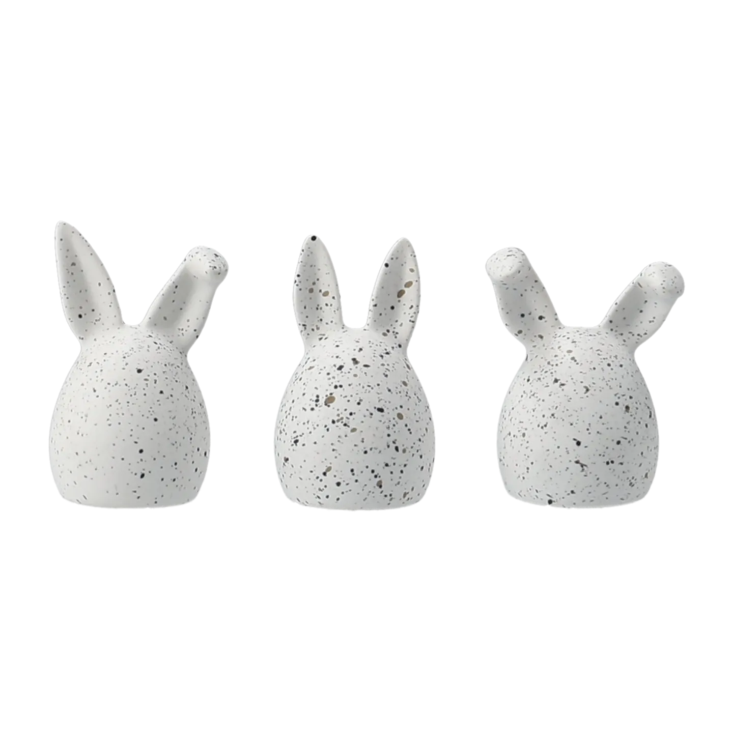DBKD Triplets påskhare 3-pack White dot