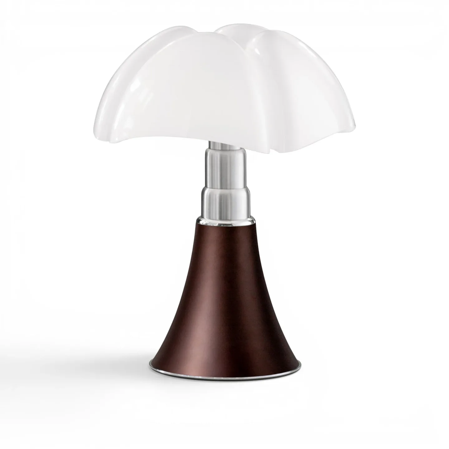Martinelli Luce - Minipipistrello bordslampa brons - Bordslampor - Gae Aulenti