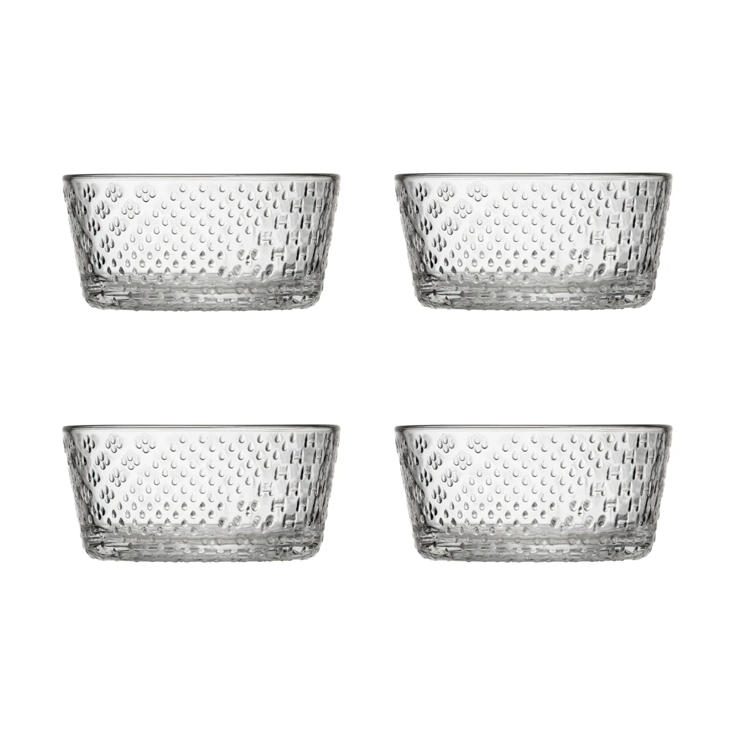Iittala Tundra Schale 25 cl 4er Pack Klar