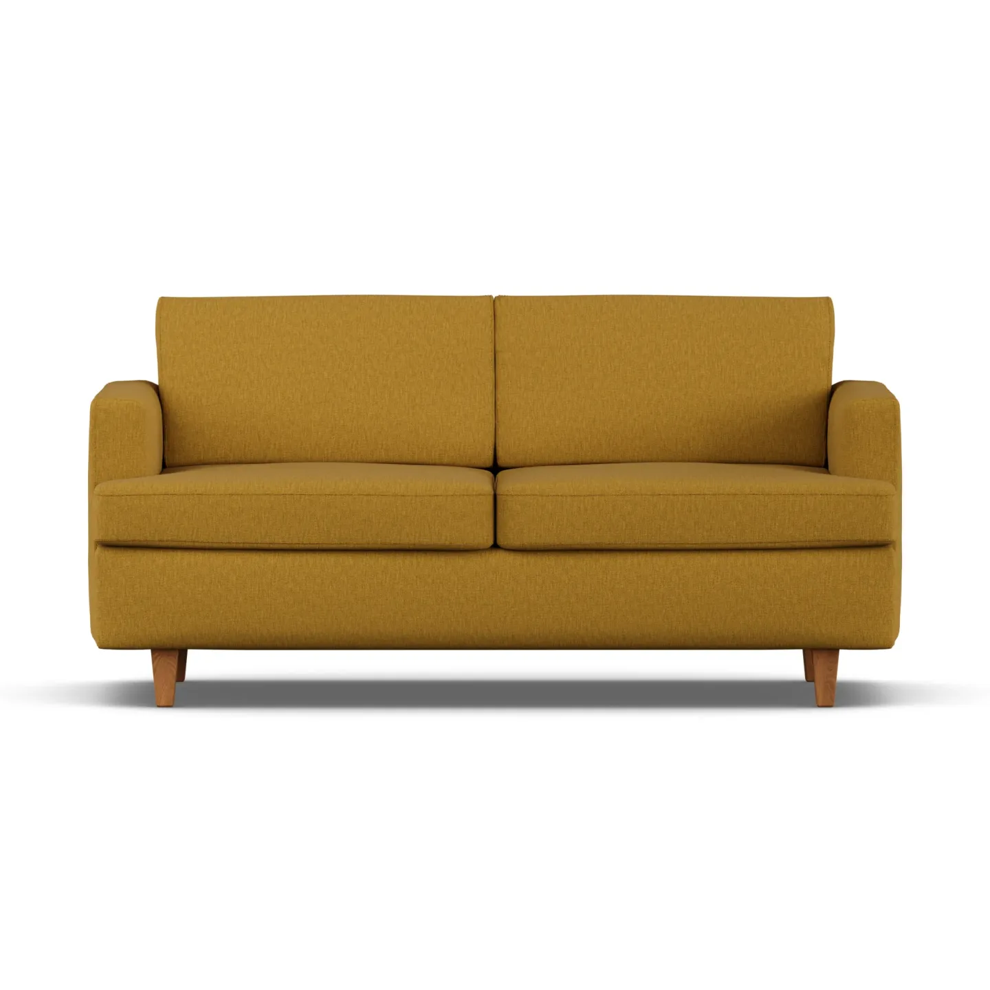 1898 Binga Schlafsofa 2,5-Sitzer Luiza Mustard 3972-eiche