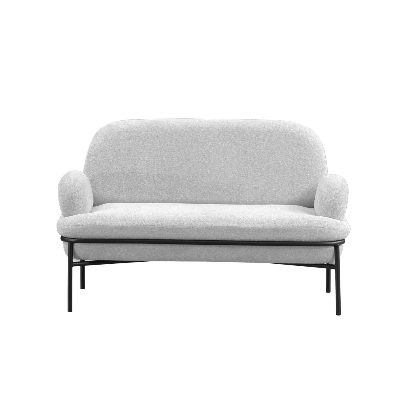 Zyricus 2-sits Soffa Teddy - Vit