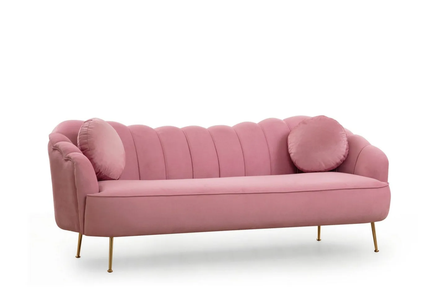 Caraquet Soffa 3-sits - Rosa