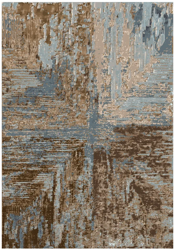 Wilton-teppe - Tizzano (blå/multi) (Størrelse: 200 x 280 cm)