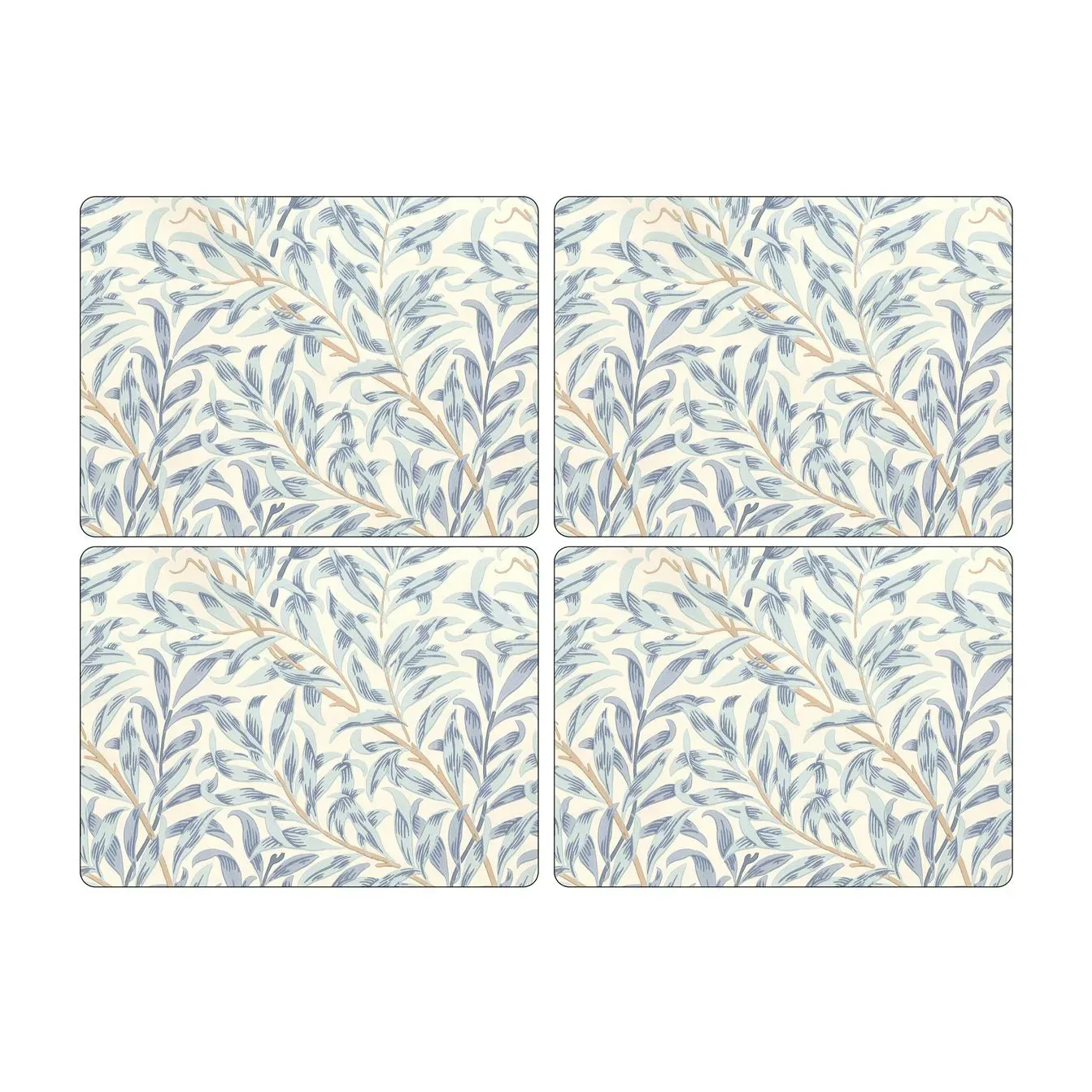 Spode Willow Bough Tischset 30 x 40 cm 4er-Pack Blau