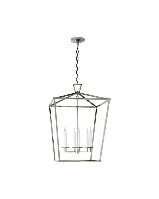 Darlana loftlampe nikkel