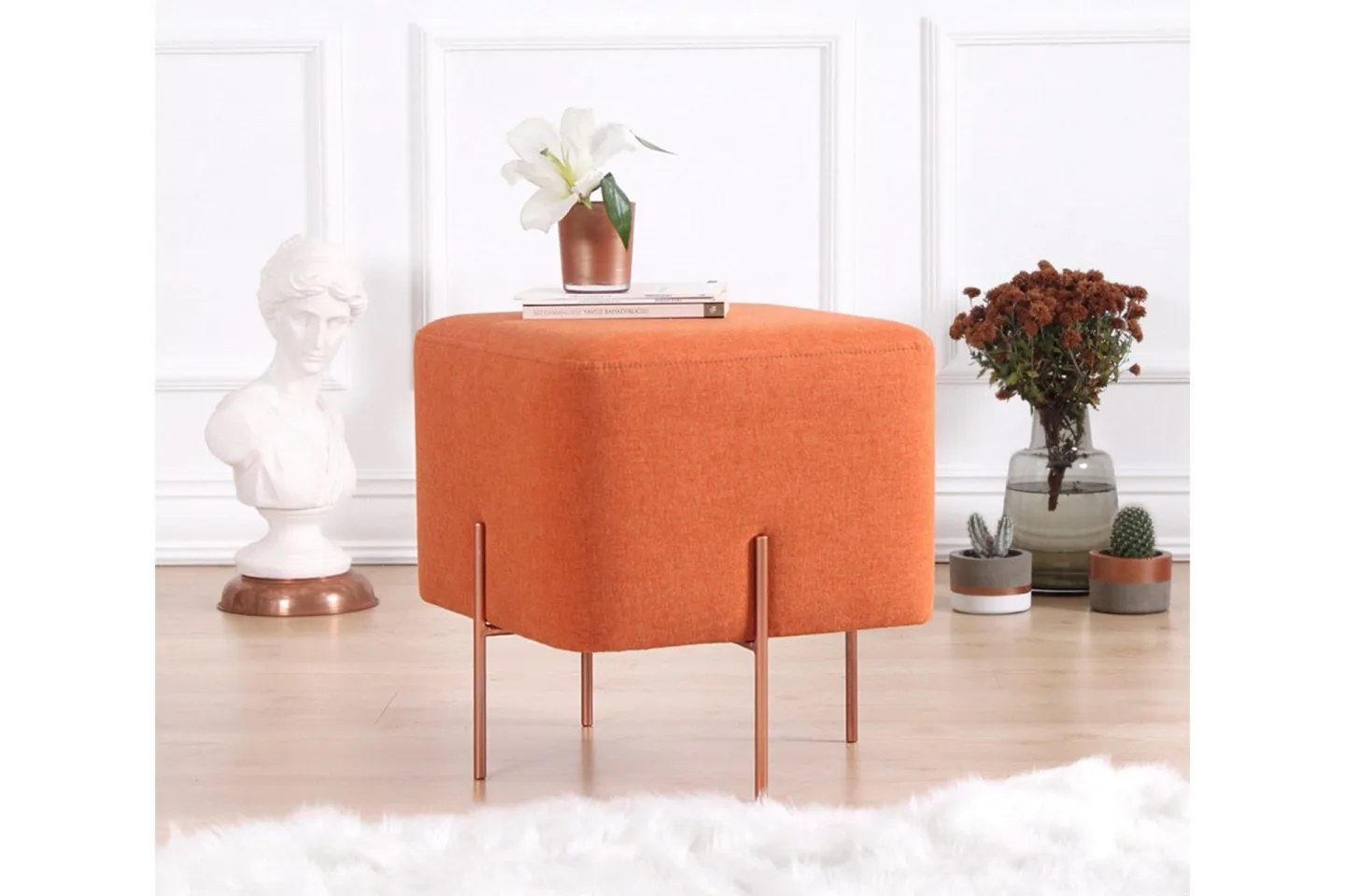 Yellowknife Sittpuff 40 cm - Orange
