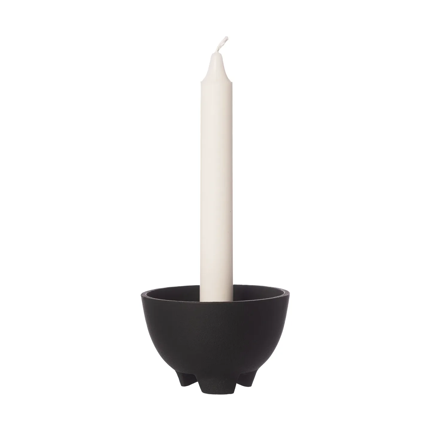 ERNST Ernst Lichtschale für 1 Kerze Ø10 cm Schwarz
