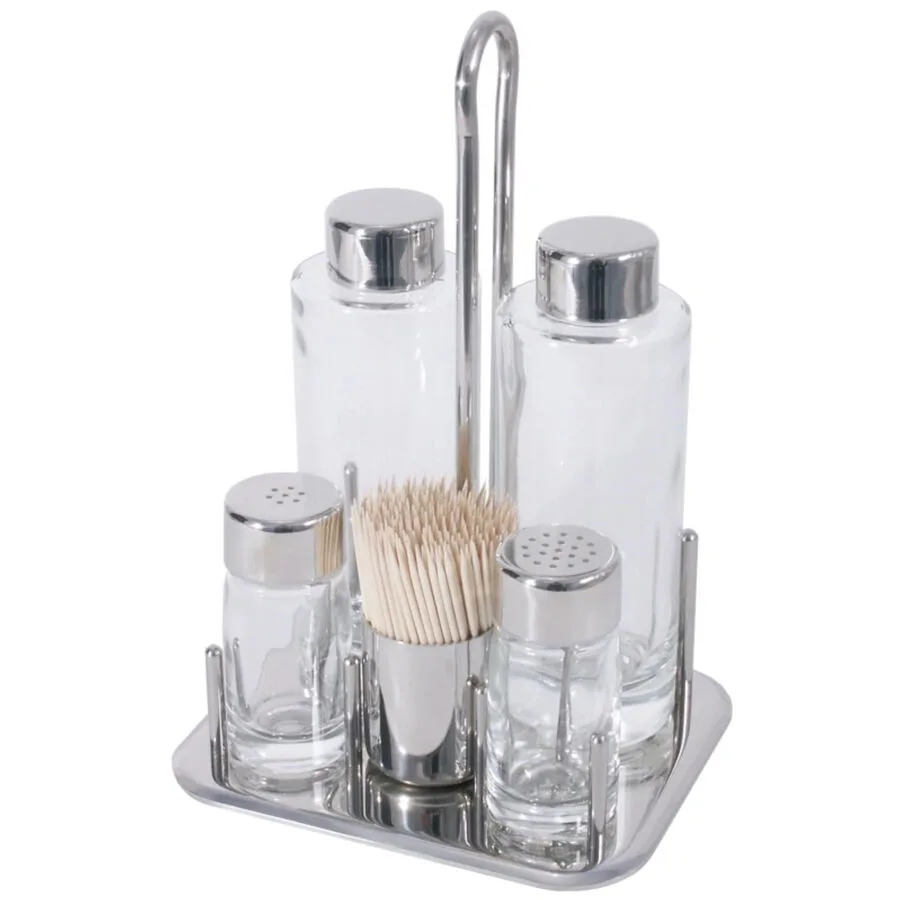 Contacto Bander Silber Edelstahl/Glas 12 cm 21.5 cm