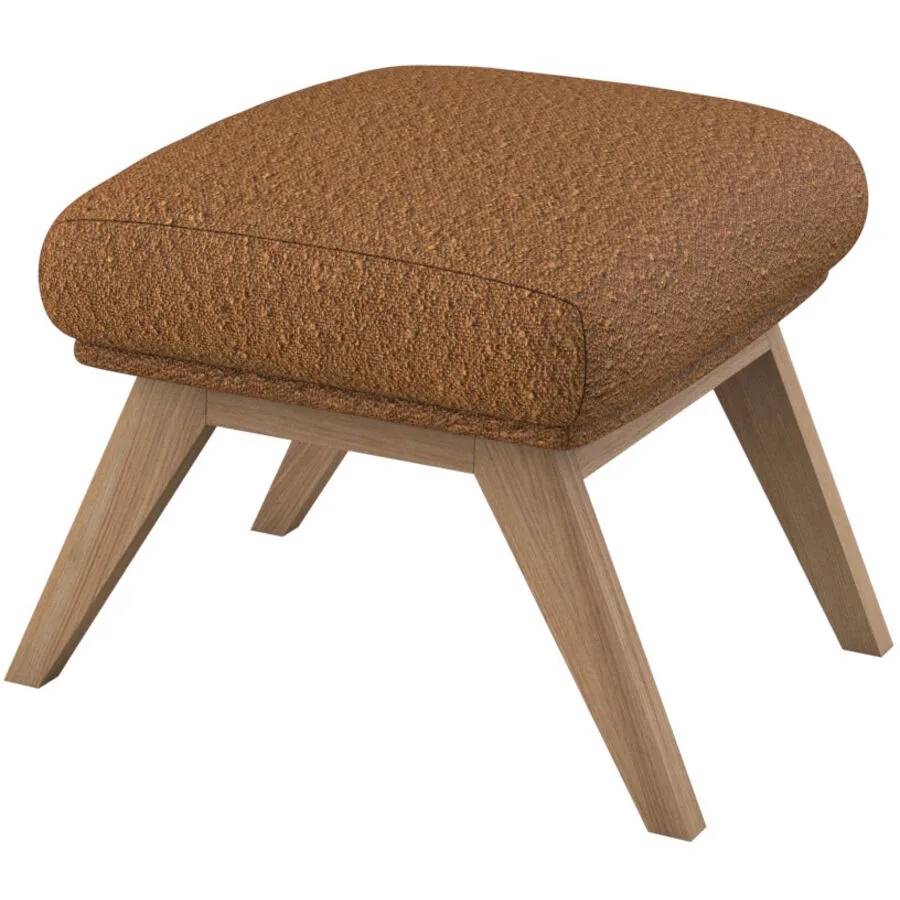 Hocker Halani caramel Stoff B 41 T 54 H 41 cm
